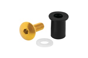 Κιτ Τοποθετησης Fairings Moto Απο ΑΝΑΔ. Αλουμινιο (ΒΙΔΕΣ M5 /ΠΑΞΙΜΑΔΙΑ/ΡΟΔΕΛΕΣ) Xρυσο LAMPA-10 ΤΕΜ.