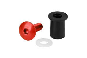 Κιτ Τοποθετησης Fairings Moto Απο ΑΝΑΔ. Αλουμινιο (ΒΙΔΕΣ M5 /ΠΑΞΙΜΑΔΙΑ/ΡΟΔΕΛΕΣ) Κοκκινο Lampa -10 TEM.