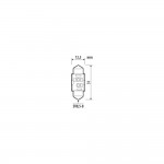 Λαμπακια Πλαφονιερας 12/24V 12x31mm 140/120lm 6.500K Διπλης ΠΟΛ/ΤΑΣ Led CAN-BUS PRO-USER Series 1ΤΕΜ Λαμπακια Πλαφονιερας 12/24V 12x31mm 140/120lm 6.500K Διπλης ΠΟΛ/ΤΑΣ Led CAN-BUS PRO-USER Series 1ΤΕΜ