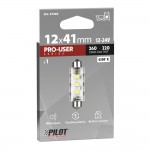 Λαμπακια Πλαφονιερας 12/24V 12x41mm 260/220lm 6.500K Διπλης ΠΟΛ/ΤΑΣ Led CAN-BUS PRO-USER Series 1ΤΕΜ Λαμπακια Πλαφονιερας 12/24V 12x41mm 260/220lm 6.500K Διπλης ΠΟΛ/ΤΑΣ Led CAN-BUS PRO-USER Series 1ΤΕΜ