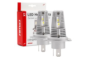 Λαμπες Led H4 10-16V 40W 6.500K 4400lm(ΨΥΚΤΡΑ) X1 Amio - 2ΤΕΜ.