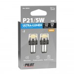 P21/5W 12V BAY15d 570/110lm+290/80lm Πορτοκαλι Φως Led CAN-BUS ULTRA-LUMEN Series 2ΤΕΜ. P21/5W 12V BAY15d 570/110lm+290/80lm Πορτοκαλι Φως Led CAN-BUS ULTRA-LUMEN Series 2ΤΕΜ.