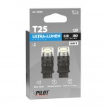 P27W 12V W2,5x16d 630/380lm 6.500K Διπλης Πολικοτητας Led CAN-BUS ULTRA-LUMEN Series 2ΤΕΜ. P27W 12V W2,5x16d 630/380lm 6.500K Διπλης Πολικοτητας Led CAN-BUS ULTRA-LUMEN Series 2ΤΕΜ.