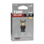 W21/5W (T20) 12/24V W3x16q 3040/580+2290/550lm Με Πορτοκαλι Φως Led CAN-BUS PRO-USER Series 1ΤΕΜ. W21/5W (T20) 12/24V W3x16q 3040/580+2290/550lm Με Πορτοκαλι Φως Led CAN-BUS PRO-USER Series 1ΤΕΜ.