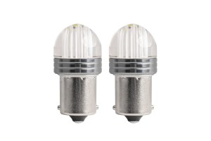 Λαμπακια Led P21W 12V 6.000K 500lm 9SMD X 2835 Μονοπολικα Amio - 2ΤΕΜ.