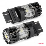 Amio – Led Csp P27/7W 3157 Καρφωτό 12V 66W 4800lm 6500K Full Canbus Για Στοπ & Θέσης Ισχυρό Φως – 1 Τεμ. (04691/AM)