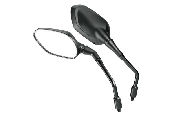 Καθρεπτες Moto Exter M10x1,25 DX+SX Σε Μαυρο Χρωμα Lampa - 2 ΤΕΜ.