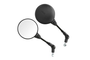 Καθρεπτες Moto Bico Στρογγυλοι M10x1,25 Dx Μαυροι Lampa - 2 τεμ.