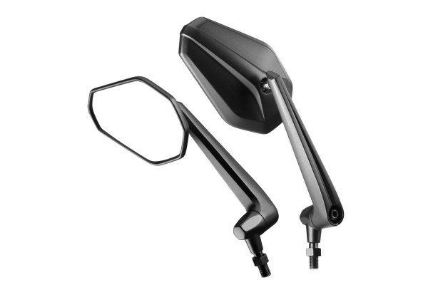 Καθρεπτες Moto Victor M10x1,25 DX+SX Σε Μαυρο Χρωμα Lampa - 2 ΤΕΜ.