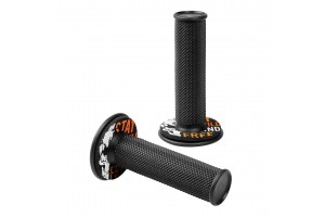 Lampa Moto Donut Off-Road 9057.3-LM Χειρολαβές Ποδηλάτου σε Μαύρο Χρώμα