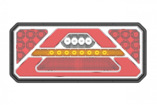 Φαναρι Τρειλερ Πισινο Αριστερο RCL-02-L 10-30V Led 236x104x40mm Με Καλωδιο 1ΤΕΜ