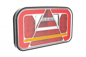 Φαναρι Τρειλερ Πισινο Αριστερο RCL-03-L 10-30V Led 240x140x37mm Με Καλωδιο 1ΤΕΜ