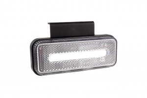 Φως Ογκου Φορτηγου Led Λευκο 10-30V 124x49x22mm Αδιαβροχο OM-02-W Amio 1ΤΕΜ.