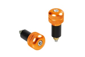 Αντιβαρο Τιμονιου Moto Bar Ends Πορτοκαλι Εσωτερικη Διαμετρο 17>23mm ( ΑΛΟΥΜΙΝΙΟΥ/ΣΑΓΡΕ ΥΦΗ)LAMPA - 2 Tem