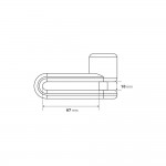 Αντικλεπτικο Δισκοφρενου Pinch Xl Μαυρο 10mm (2 ΚΛΕΙΔΙΑ) Lampa - 1 Τεμ