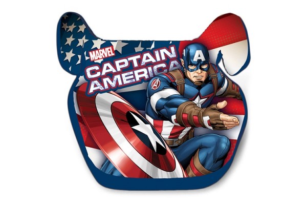 Παιδικο Καθισμα Αυτοκινητου Χωρις Πλατη 15-36Kg Avengers Captain America