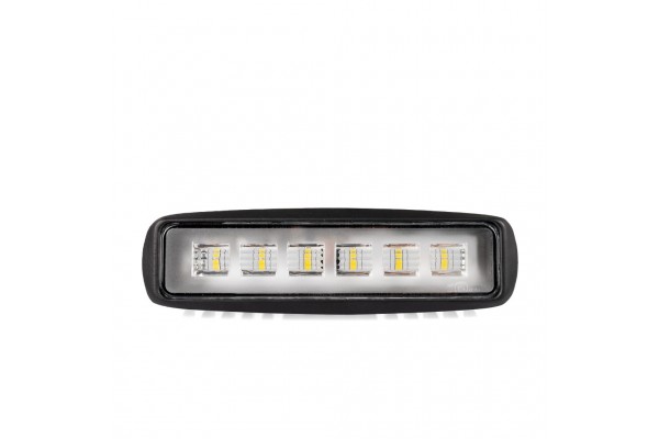 Φως Οπισθεν Και Εργασιας Flood 10-32V 6W 600lm 6x1W Hp Led 160x45x55mm M-TECH - 2 TEM.