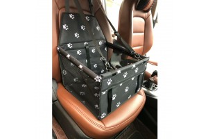 Καθισμα Για Κατοικιδια Μαυρο Πανινο 40x32x25cm