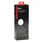 Καθρεπτης Ποδηλατου BIKO+ Στρογγυλος M10x1,25 Με Βαση Στηριξης Τιμονιου 22mm DX/SX Μαυρο Χρωμαlampa - 1 ΤΕΜ.