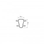 Μαξιλαρι Σελας Moto Με Velcro (M) Gelpad Air 20x28mm