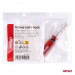 Amio - Εργαλείο Αφαίρεσης & Τοποθέτησης Βαλβίδας Ελαστικών (Valve Core Tool) – Για Αυτοκίνητα, Μοτοσυκλέτες & Ποδήλατα - 1 τεμ. (04470/AM) Amio - Εργαλείο Αφαίρεσης & Τοποθέτησης Βαλβίδας Ελαστικών (Valve Core Tool) – Για Αυτοκίνητα, Μοτοσυκλέτες & Ποδήλατα - 1 τεμ. (04470/AM)