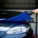 Amio - Σετ Περιποίησης Με Γάντι Πλυσίματος 20x26cm (94g/sqm) Και Πανί Στεγνώματος Μικροϊνών 60x90cm Υψηλής Απορροφητικότητας (800g/sqm) Για Επιβατικά Αυτοκίνητα - 1 Σετ (04489/AM)