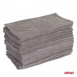 Amio - Σετ Πανιά Μικροϊνών (Microfiber) Διαστάσεων 30x30cm Με Πυκνότητα 210g/m² Σε Συσκευασία 50 Τεμαχίων Για Επιβατικά Αυτοκίνητα Και Οικιακή Χρήση - 50 τεμ. (04492/AM)