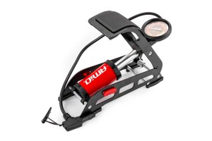 Τρομπα Αερος Ποδηλατου Ποδιου 55mm Μεταλλικη 160PSI Με Μανομετρο PU06