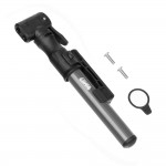 Τρομπα Αερος Ποδηλατου Χειρος Flex Alu Τηλεσκοπικη Υ225>435mm Με Συστημα Τοποθετησης 1ΤΕΜ.