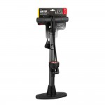 Τρομπα Αερος Ποδηλατου ΔΑΠΕΔΟΥ/ΧΕΙΡΟΣ AIR-TOP1 H480mm Φ38mm Με Μανομετρο Σε Μαυρο Χρωμα 1ΤΕΜ.