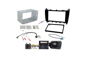 Connects2 Mercedes W203 Facelift 2DIN Intsallation Kit