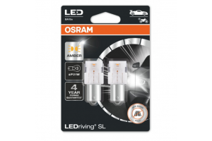 Osram P21W 12V 1.3W Ledriving SL Θερμό 7506DYP-02B