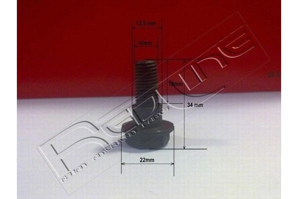 RED-LINE Βίδα, Βάση Οδοντωτής στεφάνης, Σφόνδυλος - 00TO016