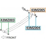 RED-LINE Δαχτυλίδι, Ημιελειπτικό Ελατήριο - 43MZ004