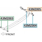 RED-LINE Δαχτυλίδι, Ημιελειπτικό Ελατήριο - 43MZ005