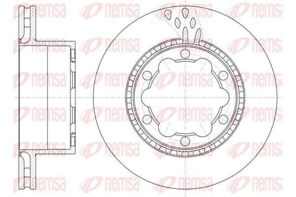 Remsa Δισκόπλακα - 61036.10