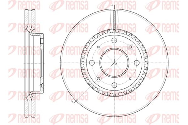 Remsa Δισκόπλακα - 6889.10