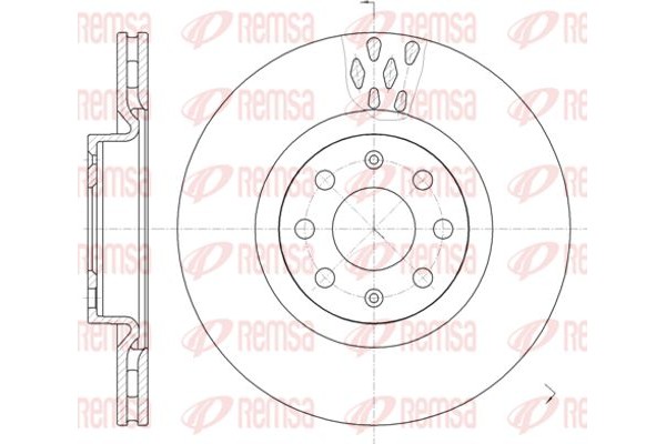 Remsa Δισκόπλακα - 6982.10