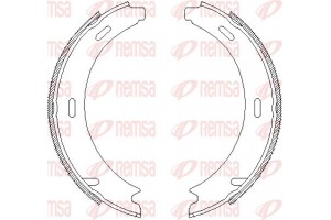 Remsa Σετ Σιαγόνων φρένων, Χειρόφρενο - 4093.00