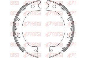 Remsa Σετ Σιαγόνων φρένων, Χειρόφρενο - 4243.00