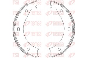 Remsa Σετ Σιαγόνων φρένων, Χειρόφρενο - 4404.00