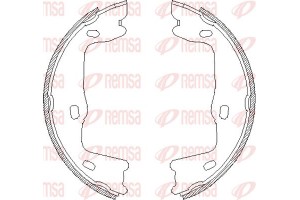 Remsa Σετ Σιαγόνων φρένων, Χειρόφρενο - 4651.00