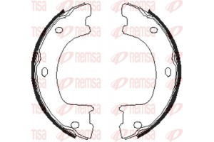 Remsa Σετ Σιαγόνων φρένων, Χειρόφρενο - 4674.00