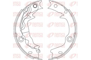 Remsa Σετ Σιαγόνων φρένων, Χειρόφρενο - 4676.00