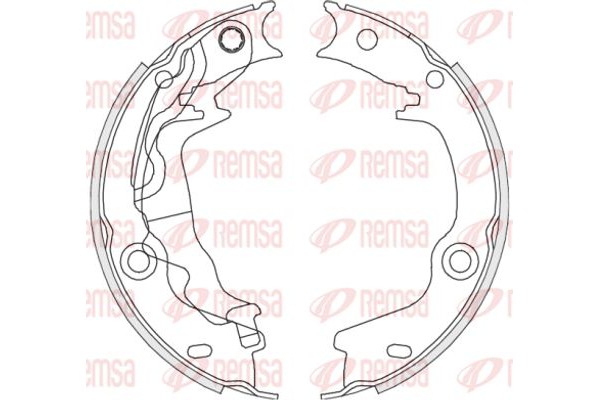 Remsa Σετ Σιαγόνων φρένων, Χειρόφρενο - 4676.00