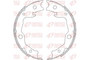 Remsa Σετ Σιαγόνων φρένων, Χειρόφρενο - 4677.00