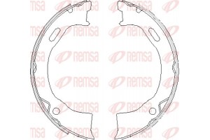 Remsa Σετ Σιαγόνων φρένων, Χειρόφρενο - 4695.00