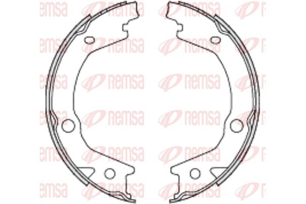 Remsa Σετ Σιαγόνων φρένων, Χειρόφρενο - 4697.00