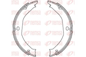 Remsa Σετ Σιαγόνων φρένων, Χειρόφρενο - 4698.00