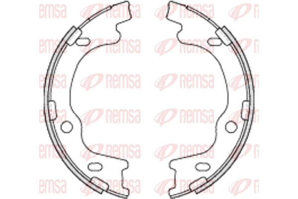 Remsa Σετ Σιαγόνων φρένων, Χειρόφρενο - 4699.00